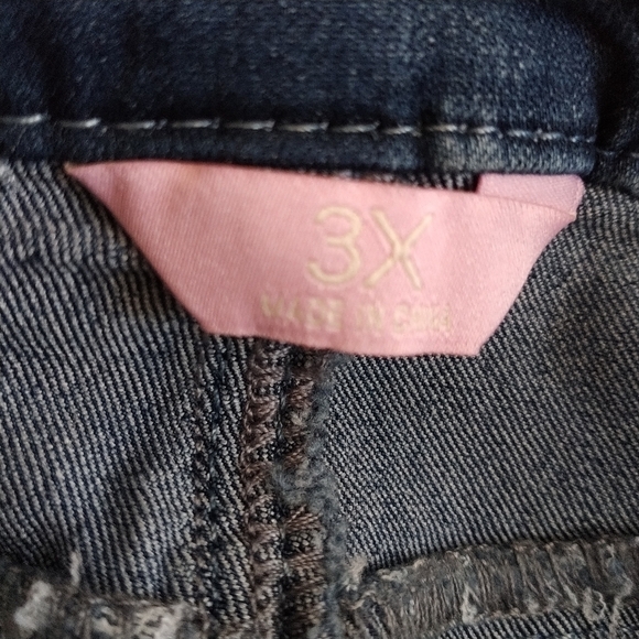 Laurie Felt Silky Ankle Skinny Leggings Jeans 3X - Picture 10 of 11